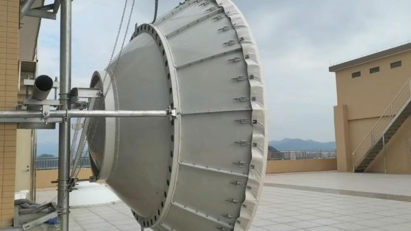 The video of 3.0m/10ft diameter microwave antenna assembling